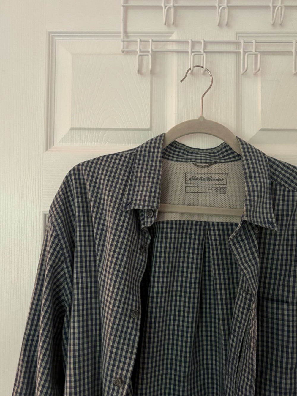 Blue Eddie Bauer Flannel